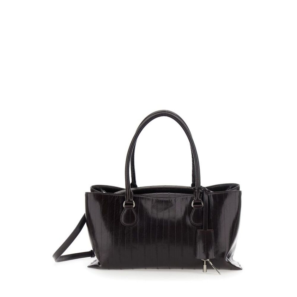 Osoi Women Shoulder Bag With Closure And Brown Cow Leather Unisex